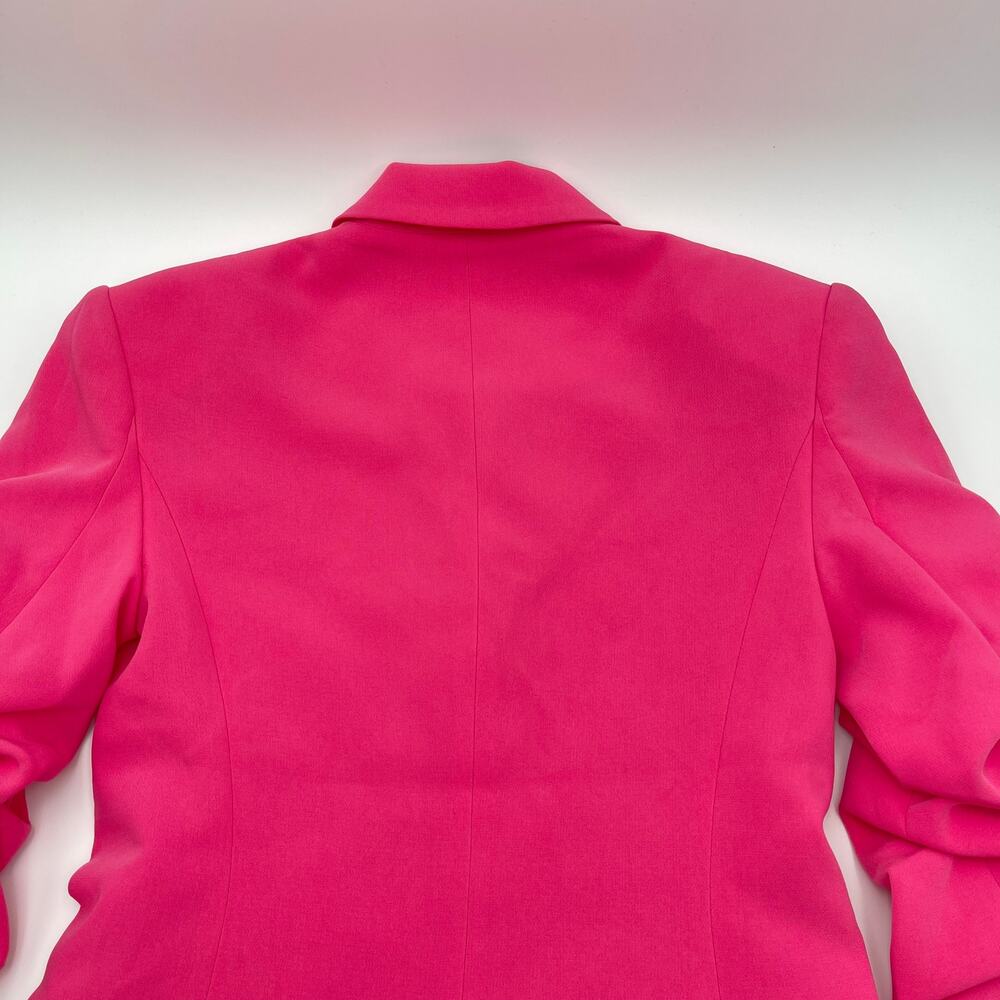 Cinq a Sept | NWT Pink Azalea Crepe Suit Kris Blazer Matching Brianne Pants 0 - Picture 9 of 16